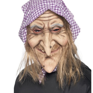 Mascara de bruja vieja