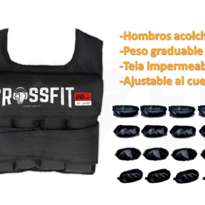 Chaleco 20 lbs + Pesas 5K Graduables